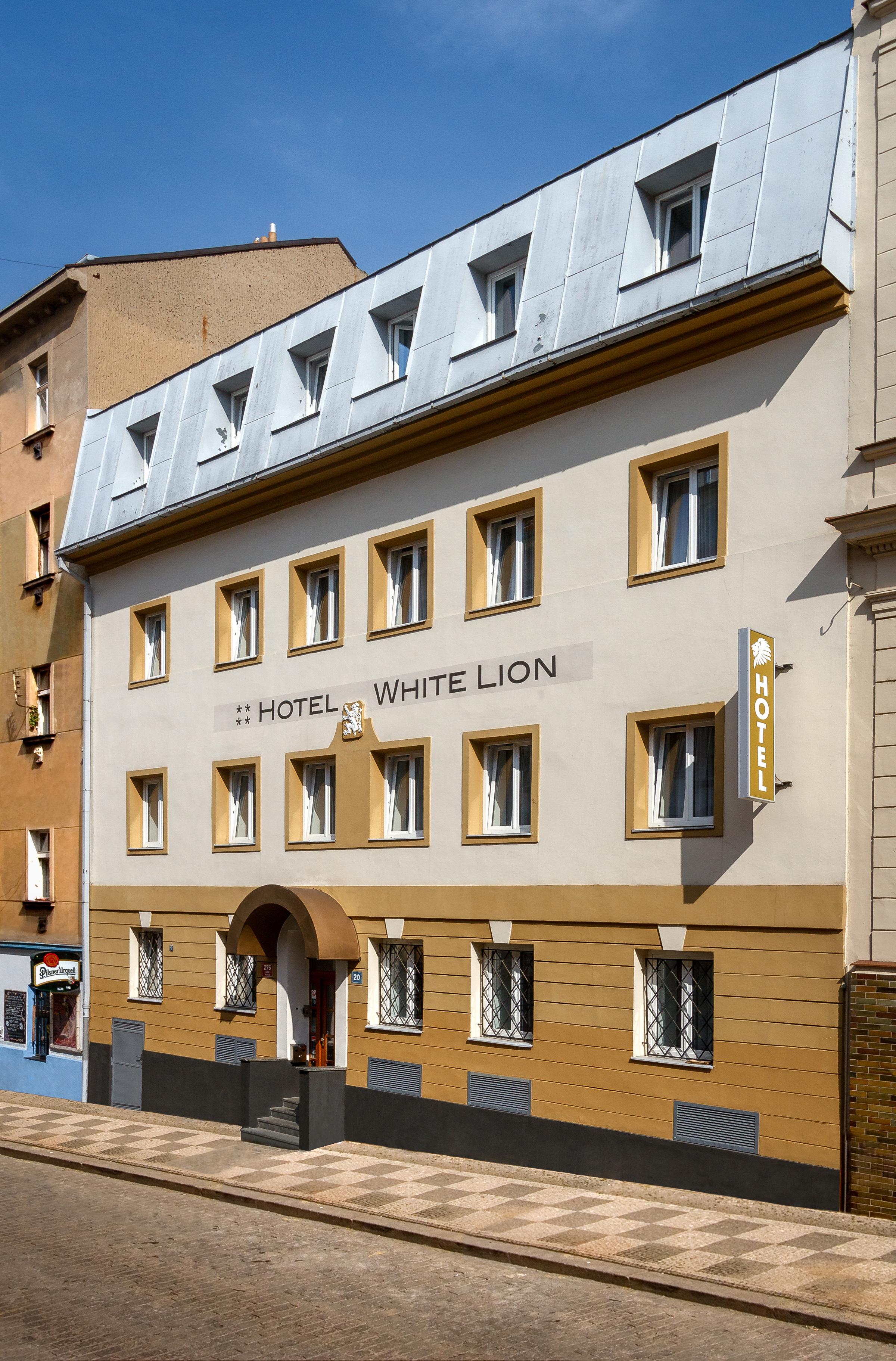 Hotel White Lion Praag Buitenkant foto